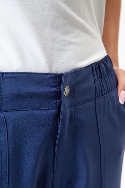 Spodnie medyczne damskie Dickies EDS NXT Wide Leg ciemny granat-4