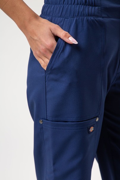 Spodnie medyczne damskie Dickies EDS NXT Wide Leg ciemny granat-2