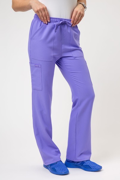 Komplet medyczny damski Cherokee Ultra (bluza 3-pocket, spodnie Cargo) lawendowy-4