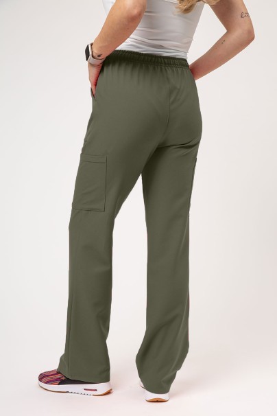 Spodnie medyczne damskie Cherokee Ultra Cargo oliwkowe-2
