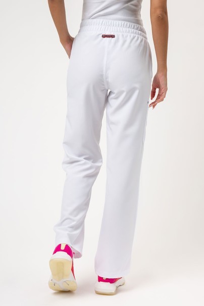 Spodnie medyczne damskie Dickies EDS NXT Wide Leg białe-2