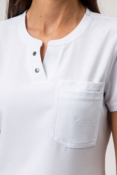Bluza medyczna damska Dickies EDS NXT Round Neck biała-3