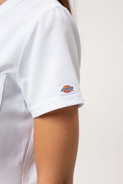 Bluza medyczna damska Dickies EDS NXT Round Neck biała-4