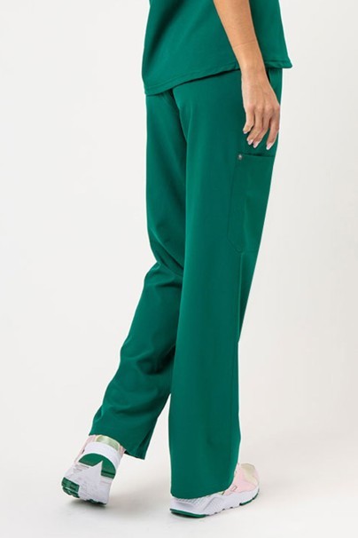Spodnie medyczne damskie Dickies EDS NXT Wide Leg zielone-2