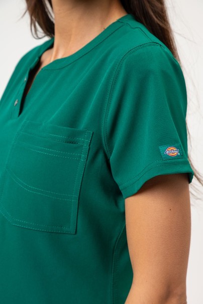 Bluza medyczna damska Dickies EDS NXT Round Neck zielona-4