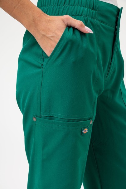 Spodnie medyczne damskie Dickies EDS NXT Wide Leg zielone-2