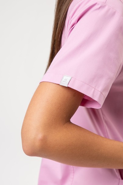 Sukienka medyczna damska klasyczna Sunrise Uniforms Charm liliowa-4