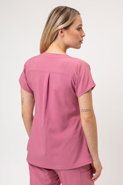 Komplet medyczny damski Maevn Momentum (bluza Dolman, spodnie Flare Leg) pastelowy róż-3