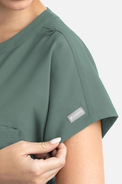 Bluza medyczna damska Maevn Momentum Dolman pastelowa zieleń-3