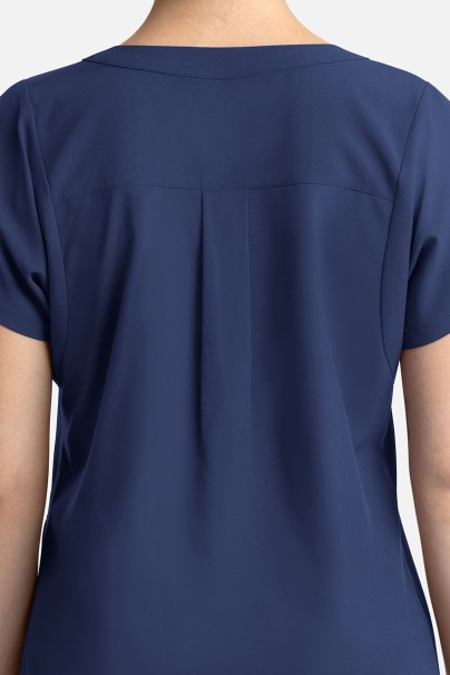Bluza medyczna damska Maevn Momentum Dolman ciemny granat-5