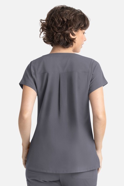 Bluza medyczna damska Maevn Momentum Dolman szara-2