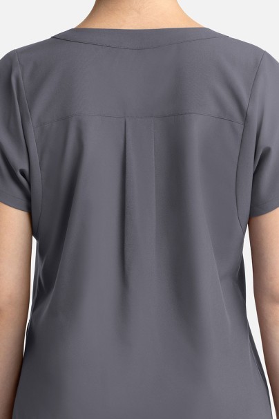 Bluza medyczna damska Maevn Momentum Dolman szara-5