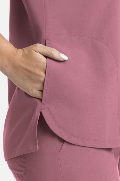 Bluza medyczna damska Maevn Momentum Dolman pastelowy róż-4