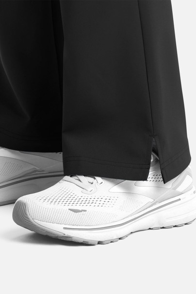 Spodnie medyczne damskie Maevn Momentum Flare Leg czarne-6
