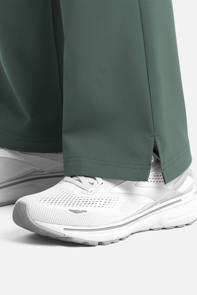 Spodnie medyczne damskie Maevn Momentum Flare Leg pastelowa zieleń-6