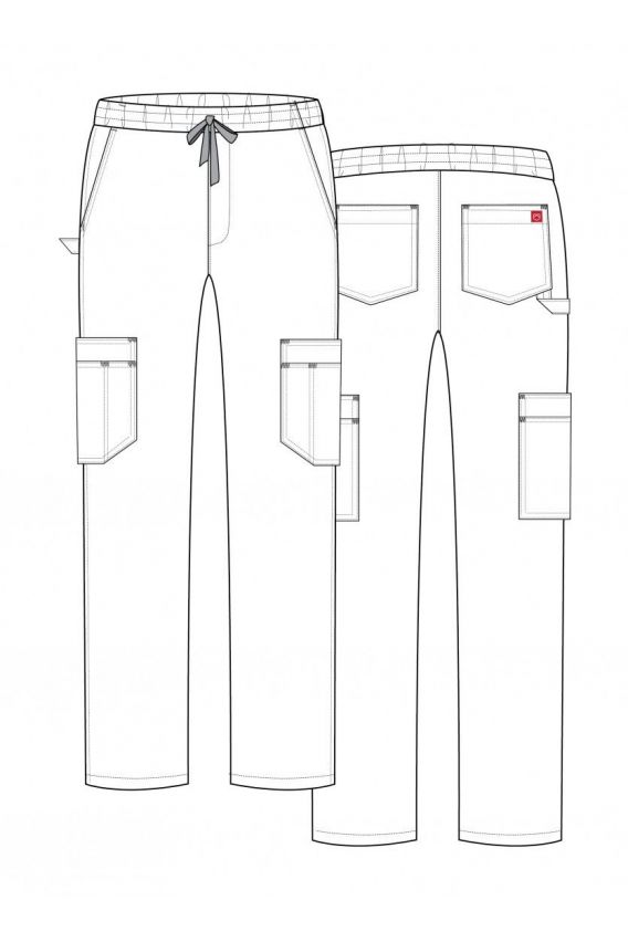 Spodnie męskie Maevn Red Panda Cargo (6 kieszeni) klasyczny błękit-3