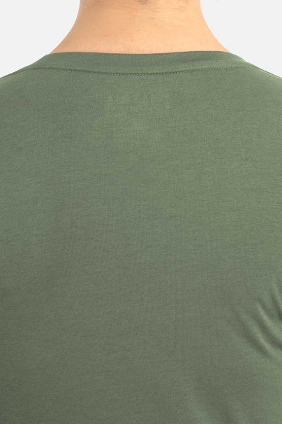 Koszulka damska z długim rękawem Maevn Bestee oliwkowa-2