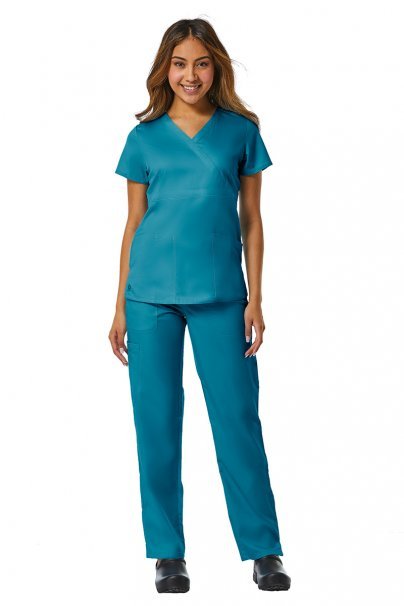 Bluza damska Maevn EON Style morski błękit-2