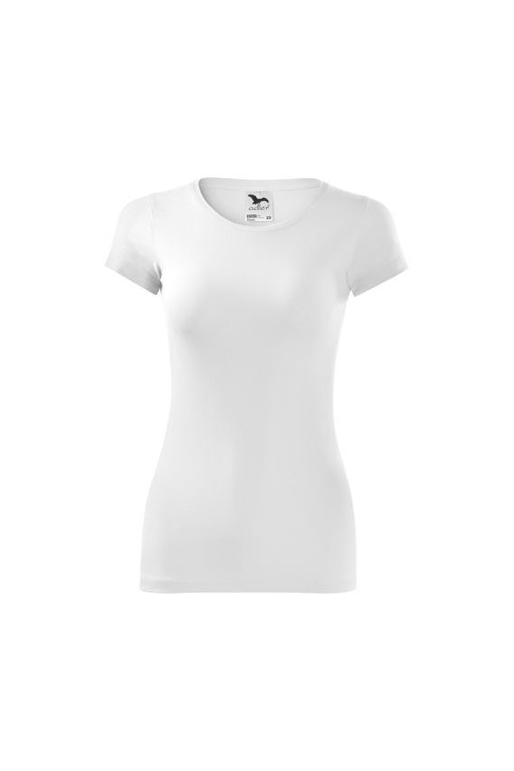 Koszulka damska z krótkim rękawem biała-2