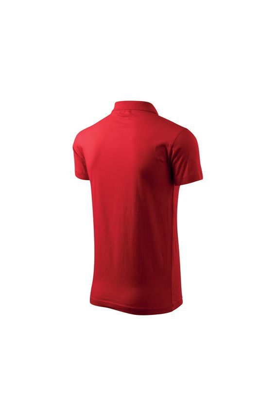 Koszulka męska Polo czerwona-4