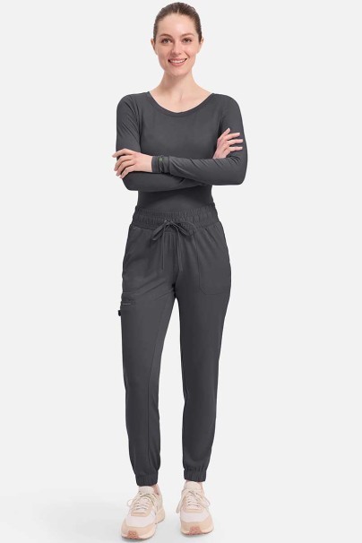 Spodnie medyczne damskie Healing Hands Renee jogger szare-2