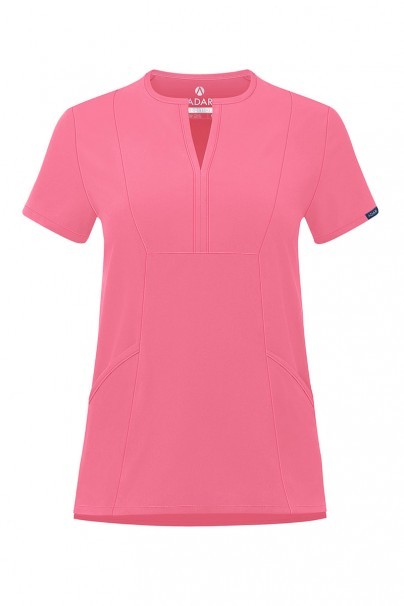 Bluza damska Adar Uniforms Notched różowa-7