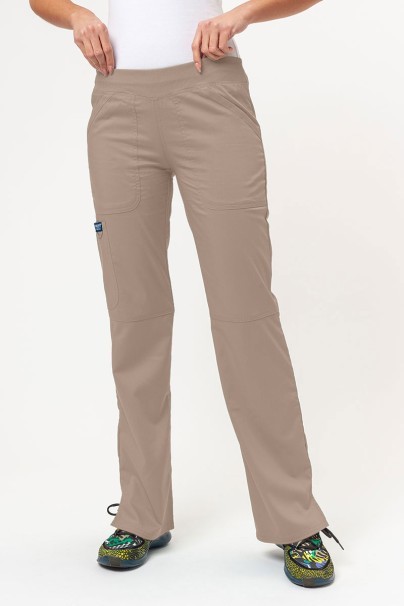 Komplet medyczny damski Cherokee Revolution (bluza Mock, spodnie Straight) beżowy-7