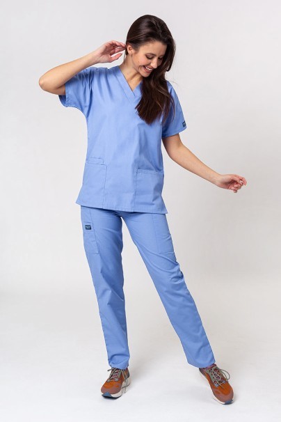 Bluza medyczna damska Cherokee Originals V-neck Top klasyczny błękit-5