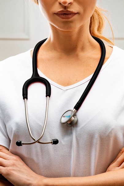 Stetoskop kardiologiczny Oromed - czarny-2