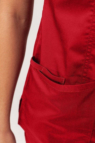 Bluza medyczna damska Cherokee Revolution Mock czerwona-4