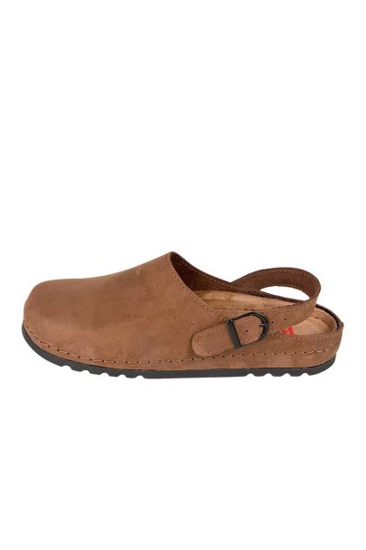 Obuwie zdrowotne Buxa model Memory BZ130 brązowy nubuk-3