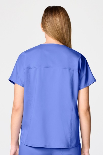 Bluza medyczna damska Cherokee Revolution Mandarin Collar klasyczny błękit