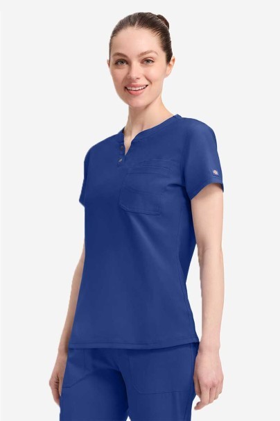 Komplet medyczny damski Dickies EDS NXT (bluza Round Neck, spodnie Wide Leg) granatowy-5