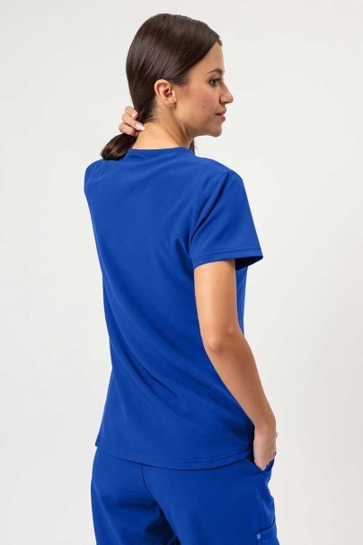 Bluza medyczna damska Dickies EDS NXT Round Neck granatowa-2