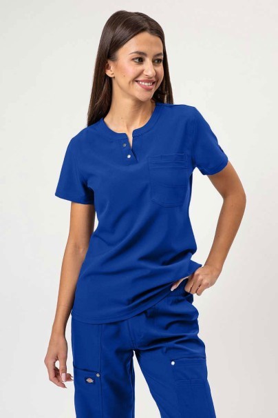 Komplet medyczny damski Dickies EDS NXT (bluza Round Neck, spodnie Wide Leg) granatowy-2
