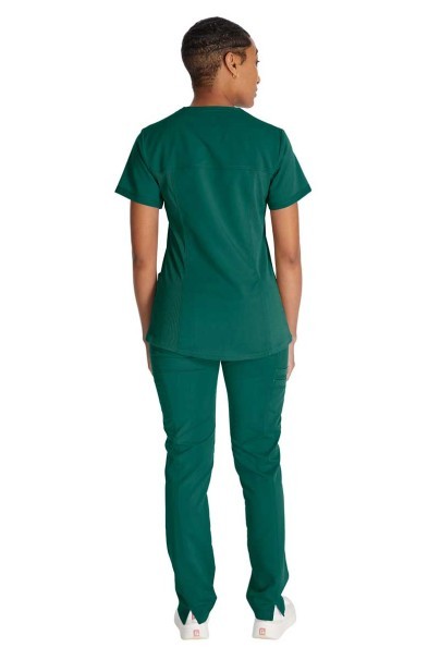 Komplet medyczny damski Dickies Balance (bluza V-neck, spodnie Mid Rise) zielony-1