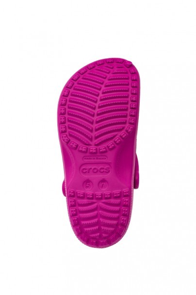 Obuwie Crocs™ Classic Clog śliwkowe (fuchsia fun)-4