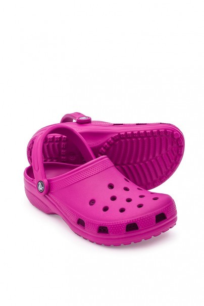 Obuwie Crocs™ Classic Clog śliwkowe (fuchsia fun)-6