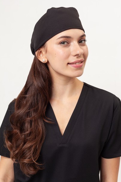 Czepek medyczny Velilla Microfiber czarny-5