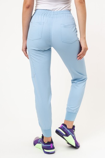 Spodnie medyczne damskie Uniforms World 109PSX Ava jogger błękitne-3