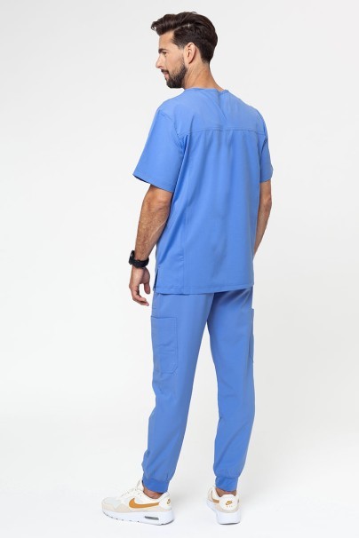 Bluza medyczna męska Maevn Momentum Men V-neck klasyczny błękit-6