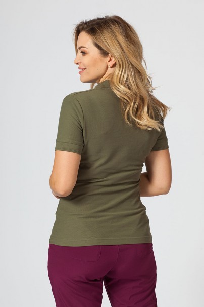 Koszulka damska Malfini Pique Polo khaki-2