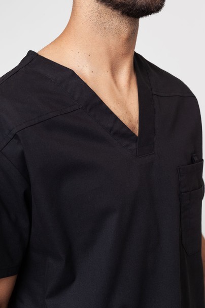 Bluza medyczna męska Dickies EDS Signature Men V-neck czarna-2