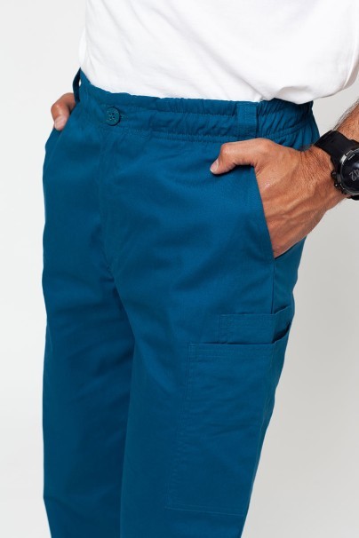 Spodnie medyczne męskie Dickies EDS Signature Men Natural Rise karaibski błękit-2