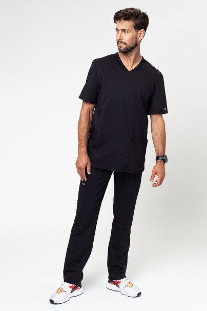 Bluza medyczna męska Dickies Balance Men V-neck czarna-6