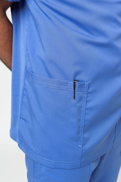 Bluza medyczna męska Dickies Balance Men V-neck klasyczny błękit-5