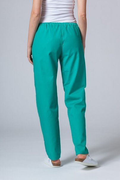 Komplet medyczny damski Sunrise Uniforms Basic Classic (bluza Light, spodnie Regular) zielony-7