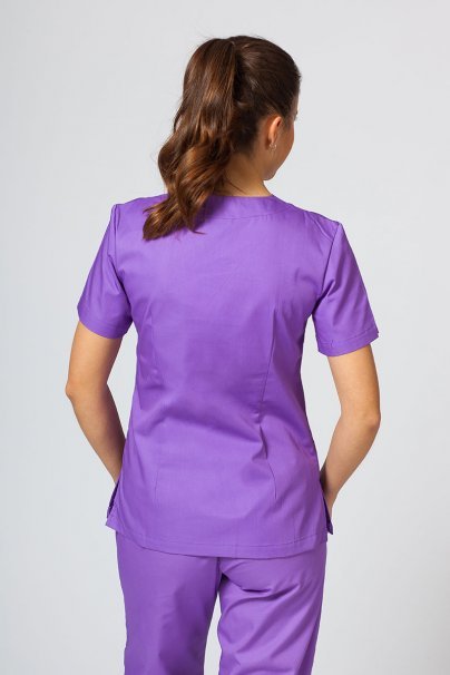 Bluza medyczna damska Sunrise Uniforms Basic Light fioletowa-1