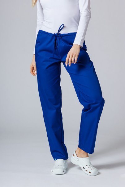Komplet medyczny damski Sunrise Uniforms Basic Classic (bluza Light, spodnie Regular) granatowy-5