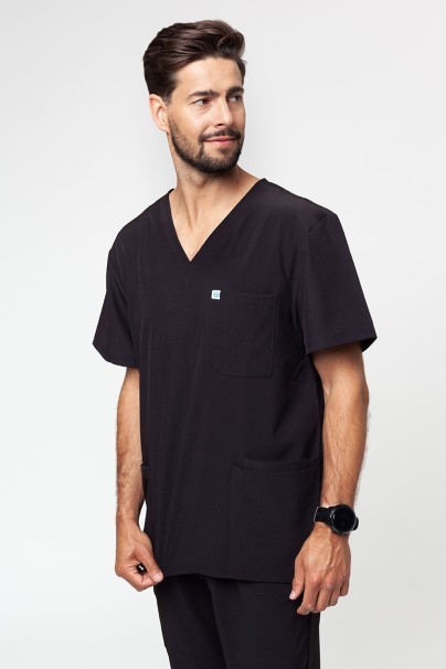 Komplet medyczny Sunrise Uniforms turkusowy (z bluzą taliowaną)-2